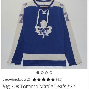Vintage Toronto Maple Leafs Jersey
